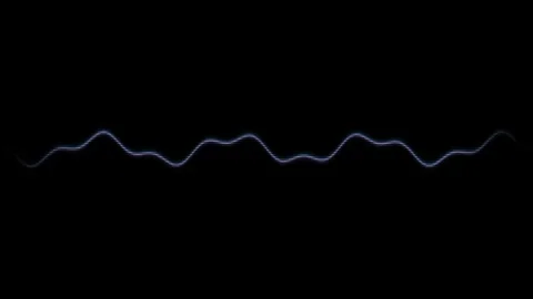 Chromatic Glitch Waveform Overlay Seamless Loop Stock Footage 342357135