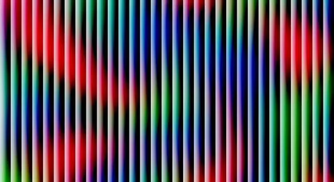 Chromatic Pulse: Luminous Vertical Bars with Soft, Shifting Color Gradients. Illustrazione stock