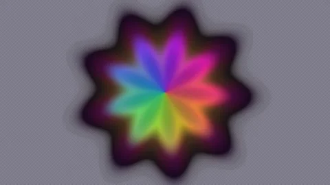 Chromatic radial gradient background for seamless loop Stock Footage 342346064