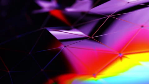 Chromatic Triangles Loop Vídeos de archivo 270824997