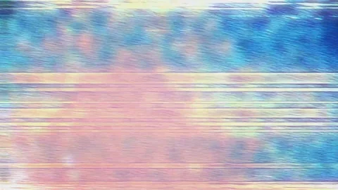 Chromatic VHS Glitch Motion Loop Stock Footage 322606477