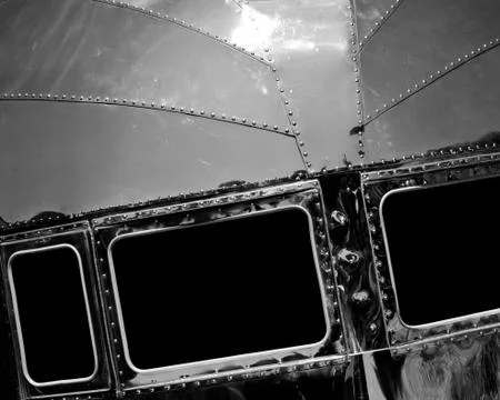 Chrome and Rivets Stock-Fotos