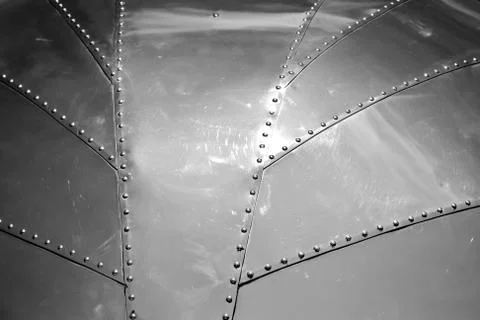 Chrome and Rivets Stock Photos