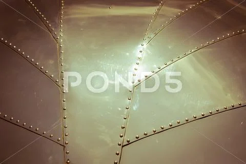 Chrome and Rivets Stock Photos