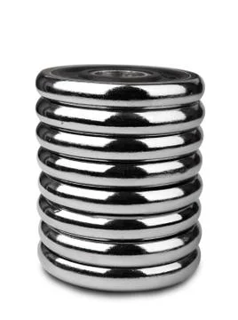 Chrome barbels Stock Photos