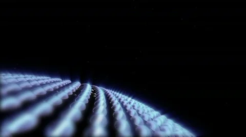 Chrome blue earth Video stock 543119