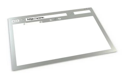 Chrome Browser Illustrazione stock