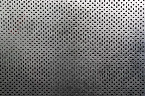 Chrome cell seamless background. Design template Stock Photos