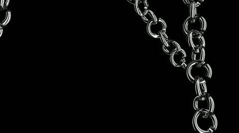 Chrome chain volatile Video stock 10825030