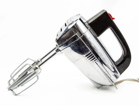 Chrome egg beater Stock Photos