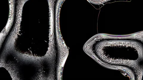 Chrome Fluids.1 Stock Footage 145461607