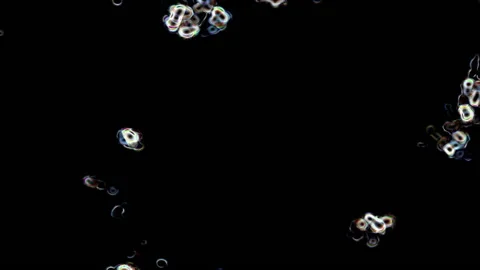 Chrome Fluids.13 Stock Footage 145461750