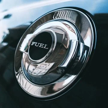 Chrome Fuel Cap Stock Photos