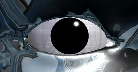 Chrome Head with alpha mask 4K Video stock 63749745