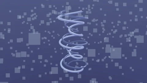 Chrome Knot Weave 4K Stock Footage 338382679