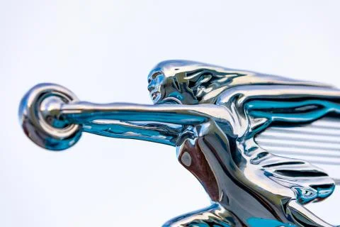 A Chrome Lady Stock Photos