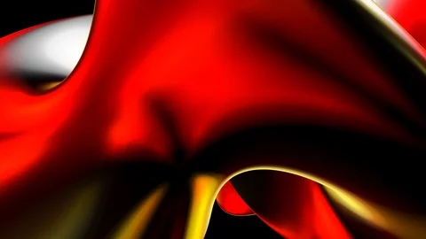 Chrome Metal Reflection Loop Stock Footage 100643494