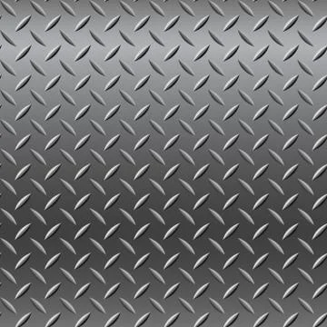 Chrome Metal Texture (Seamless Pattern) Stock Illustration