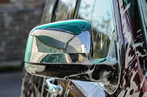 Chrome mirror Stock Photos