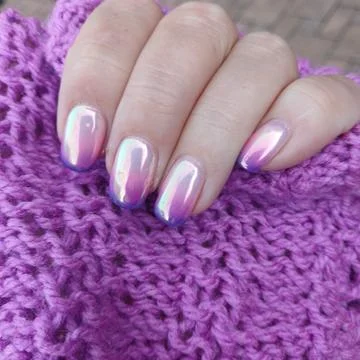 Chrome Nails Stock Photos