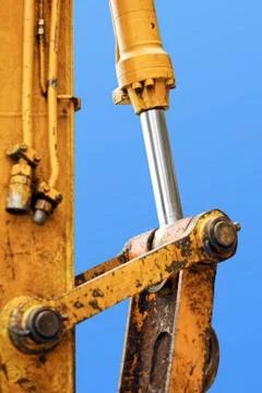 Chrome piston Stock Photos