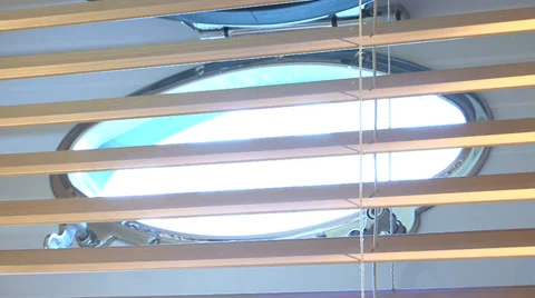 Chrome porthole Stock Footage 32212152