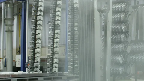 CHROME PROCESS METAL Stock Footage 98765019