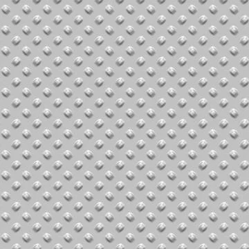 Chrome rivets Stock Illustration