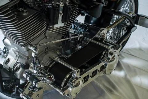 Chrome for the Road Stock Photos