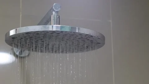 Chrome Shower Stock-Footage 334116421