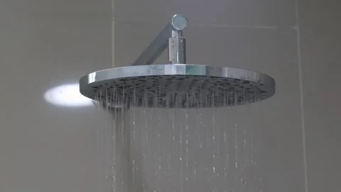 Chrome Shower Stock-Footage 334116457