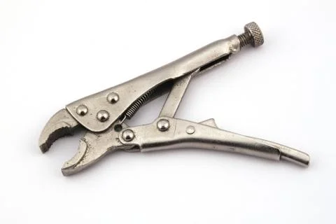 Chrome vice grip Stock Photos