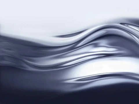 Chrome wave abstract chrome wave on white background Copyright: xZoonar.co... Stock Photos