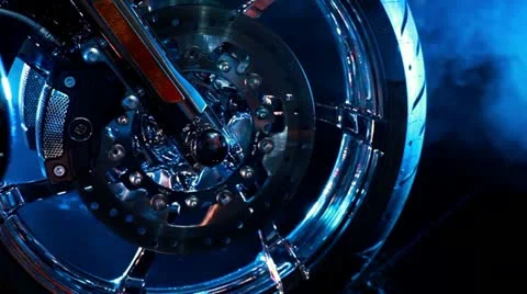 Chrome Wheel Stock Footage 20619268