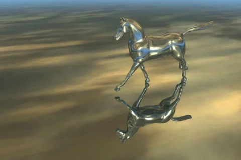 ChromeHorse 08 2997 Stock Footage 308668