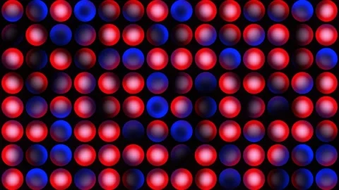 Chromosphere Array 3D Gradient Sphere Loop Stock Footage 312399186