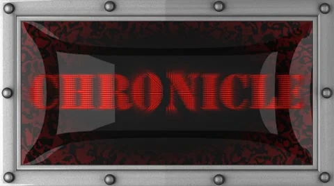 Chronicle on led 動画素材 8685031