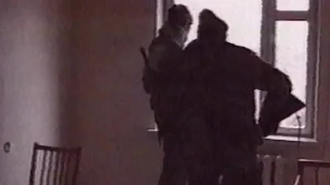 Chronicles of the Chechen war. 1994-1996. City Grozniy. Archival (31) Stock Footage 235065485