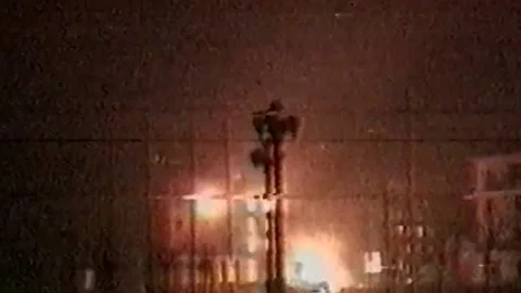 Chronicles of the Chechen war. 1994-1996. City Grozniy. Archival (36) Video stock 235065636