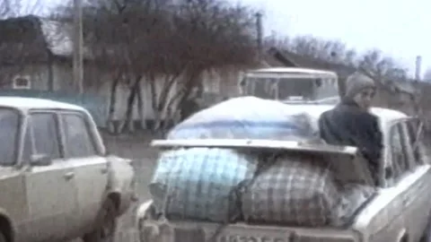 Chronicles of the Chechen war. 1994-1996. City Grozniy. Archival (38) Stock Footage 235065678