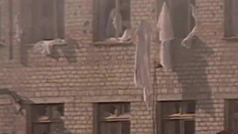 Chronicles of the Chechen war. 1994-1996. City Grozniy. Archival (40) Video stock 235065746