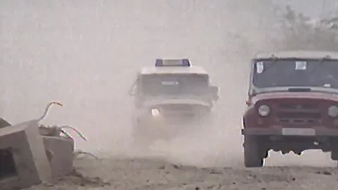 Chronicles of the Chechen war. 1994-1996. City Grozniy. Archive (22) Stock Footage 235066195