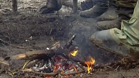 Chronicles of the Chechen war. 1994-1996. City Grozniy. Archive (5) Video stock 235066496