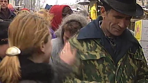 Chronicles of the Chechen war. 1994-1996. City Grozniy. Archive (6) Stock Footage 235066536