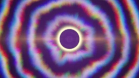 Chrono Singularity Spacetime Portal and Cosmic Ripple Loop Background Stock Footage 346057452
