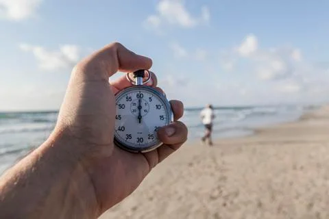 Chronometer and Sea Stock Photos