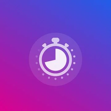 Chronometer, countdown vector icon イラスト素材