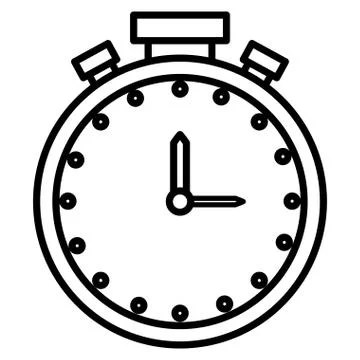 Chronometer device design Illustrazione stock