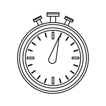 Chronometer device icon Illustrazione stock