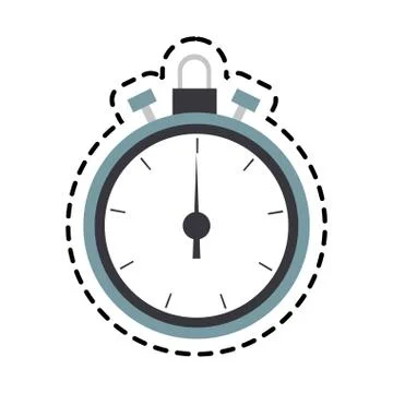 Chronometer device icon Illustrazione stock